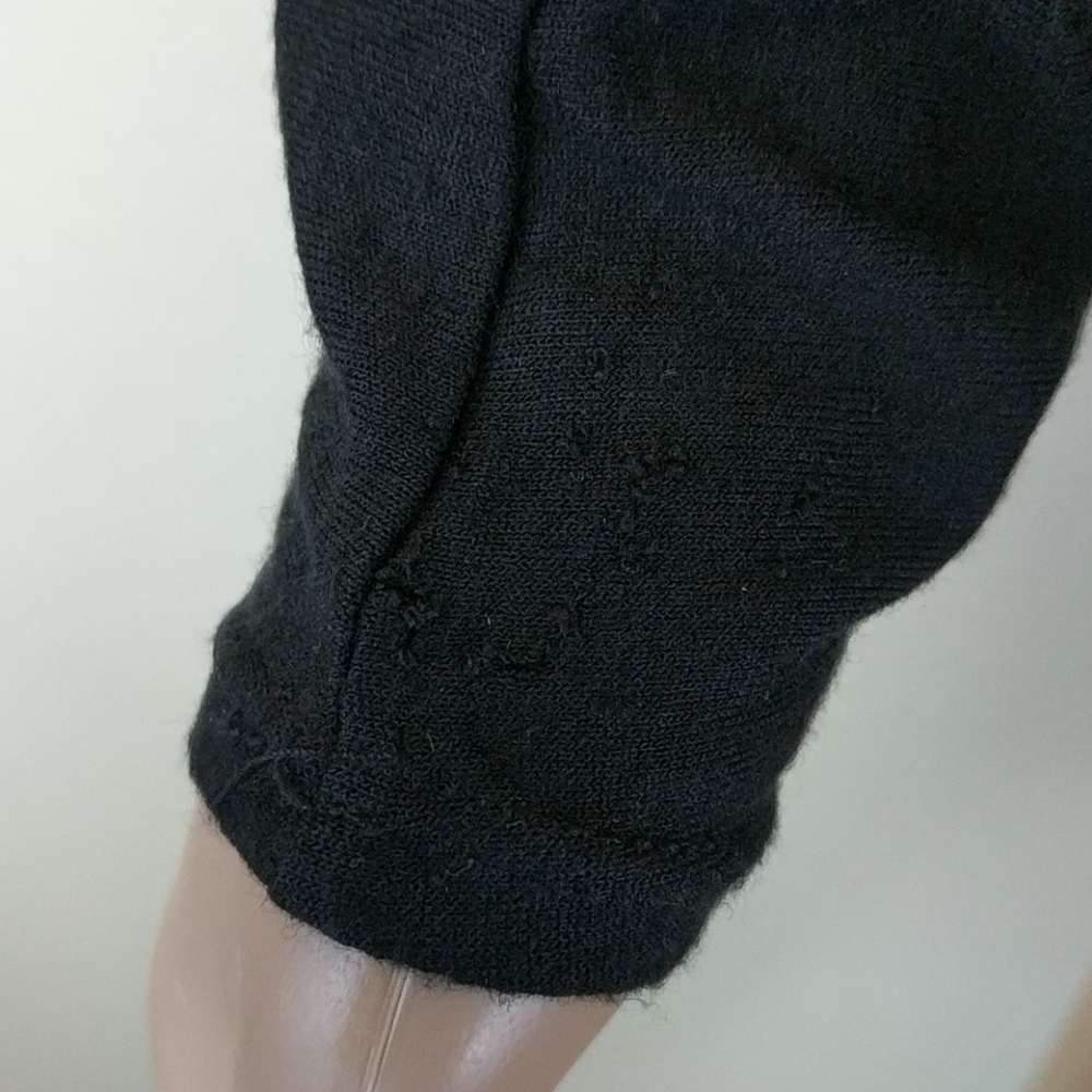 [Max Studio] Bold Red Color Block Draped Blouse - image 2